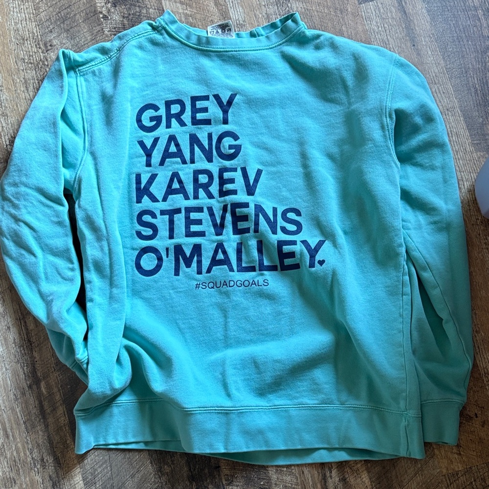 Jadelynn Brooke Grey’s Anatomy sweatshirt